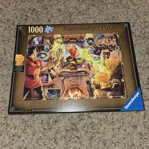 Ravensburger Villainous Puzzle - Gaston Edition with Green and Brown Hues
